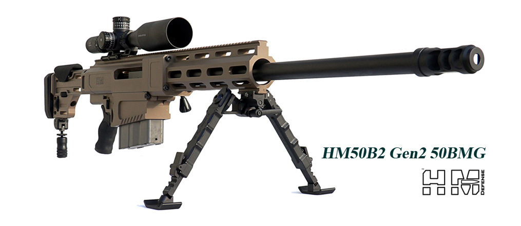 50 BMG bmg Sniper Rifle HM50B2 HM Defense