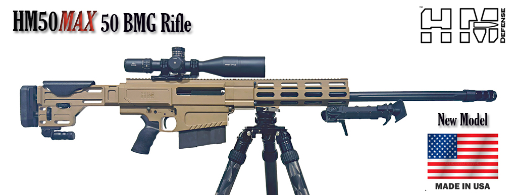 HM50MAX 50 BMG SNIPER RIFLE FRONT
