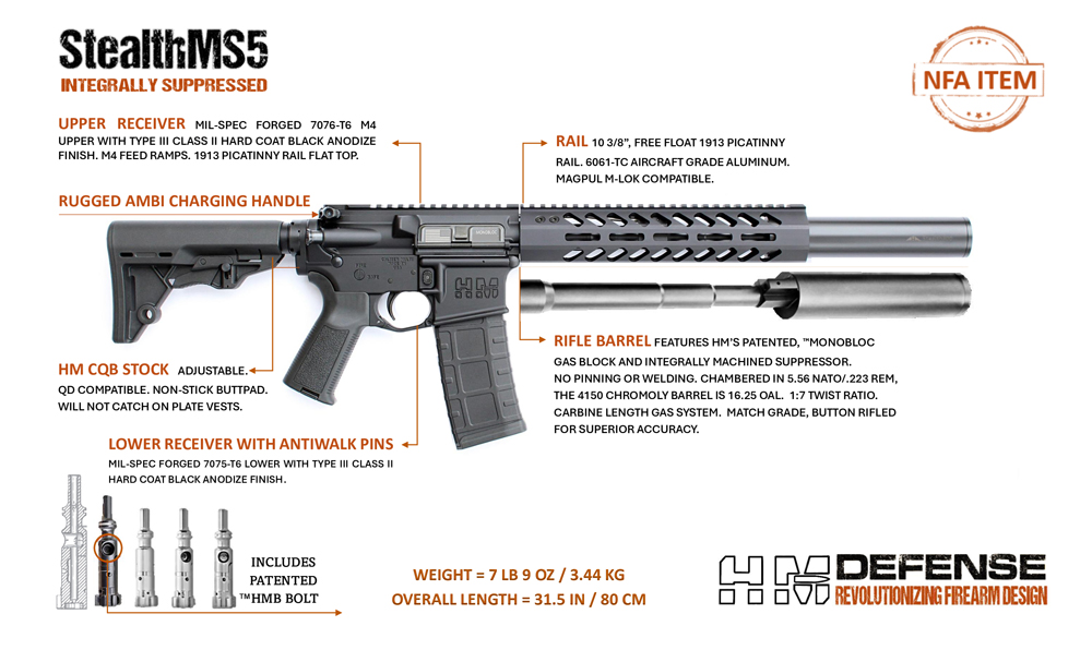 SPEC SHEET - STEALTH MS5-1000